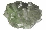 Green Fluorite Crystal Cluster - China #94645-3